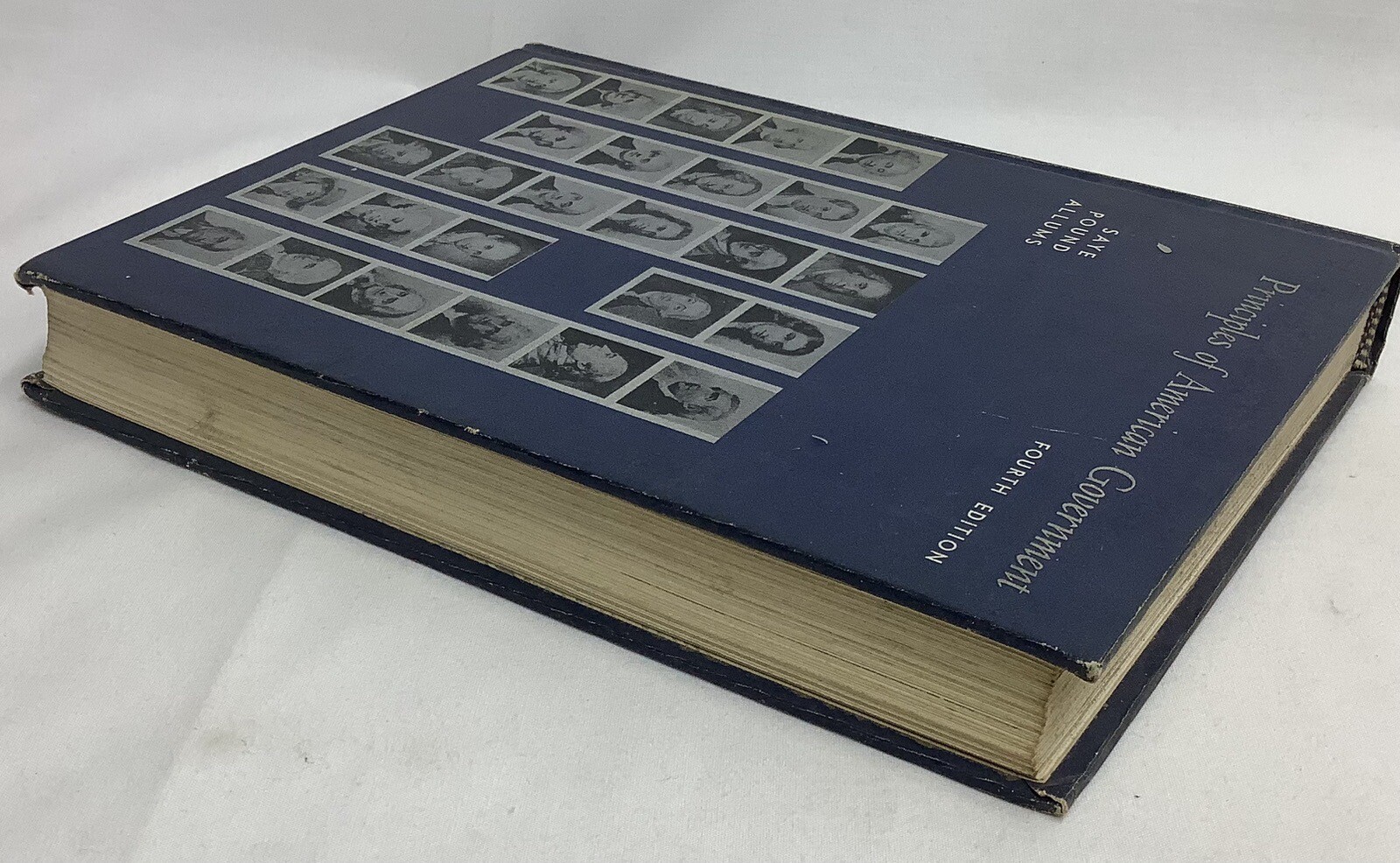 Principles Of American Government Sage Pound Allums 4th Ed 1962 TAW230908/BB1