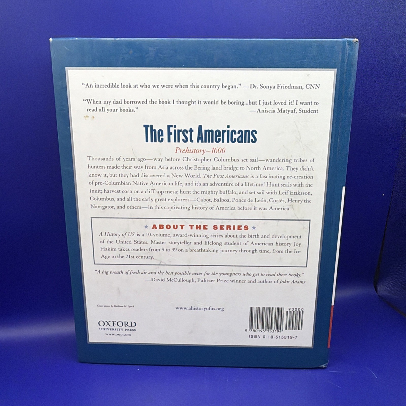 A History of US Joy Hakim Set of 5 Ex‑Library Homeschool Classroom Teaching Text