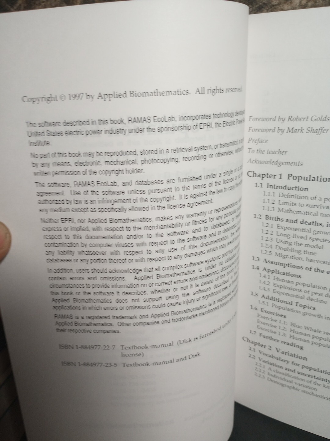Applied Population Ecology Using RAMAS Ecolab 1.0: Principles and Computer…