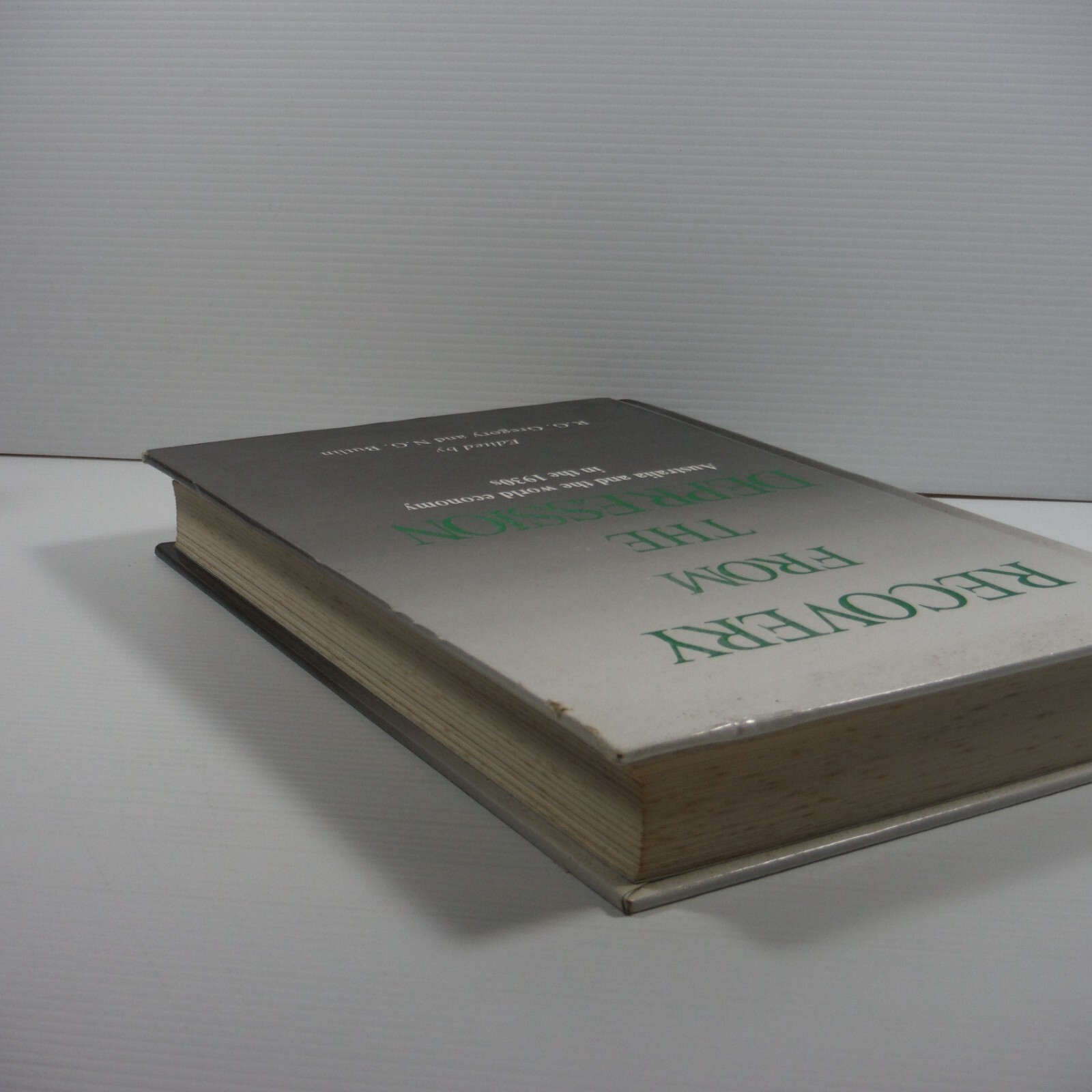 Recovery from the Depression Australia 1930’s R G Gregory and N G Butlin HB