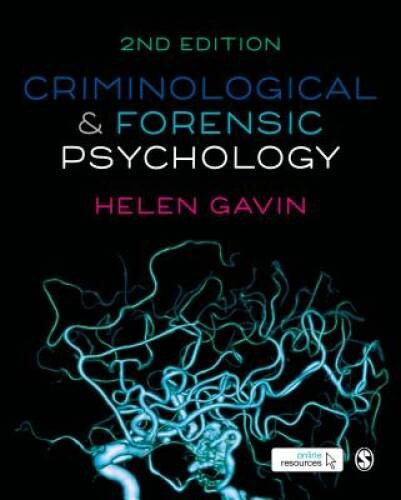 Criminological and Forensic Psychology – Paperback By Gavin, Helen – VERY GOOD