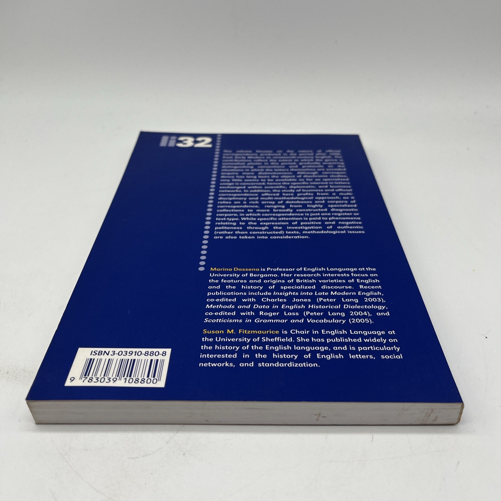 Business and Official Correspondence: Historical Investigations LI32 Peter Lang