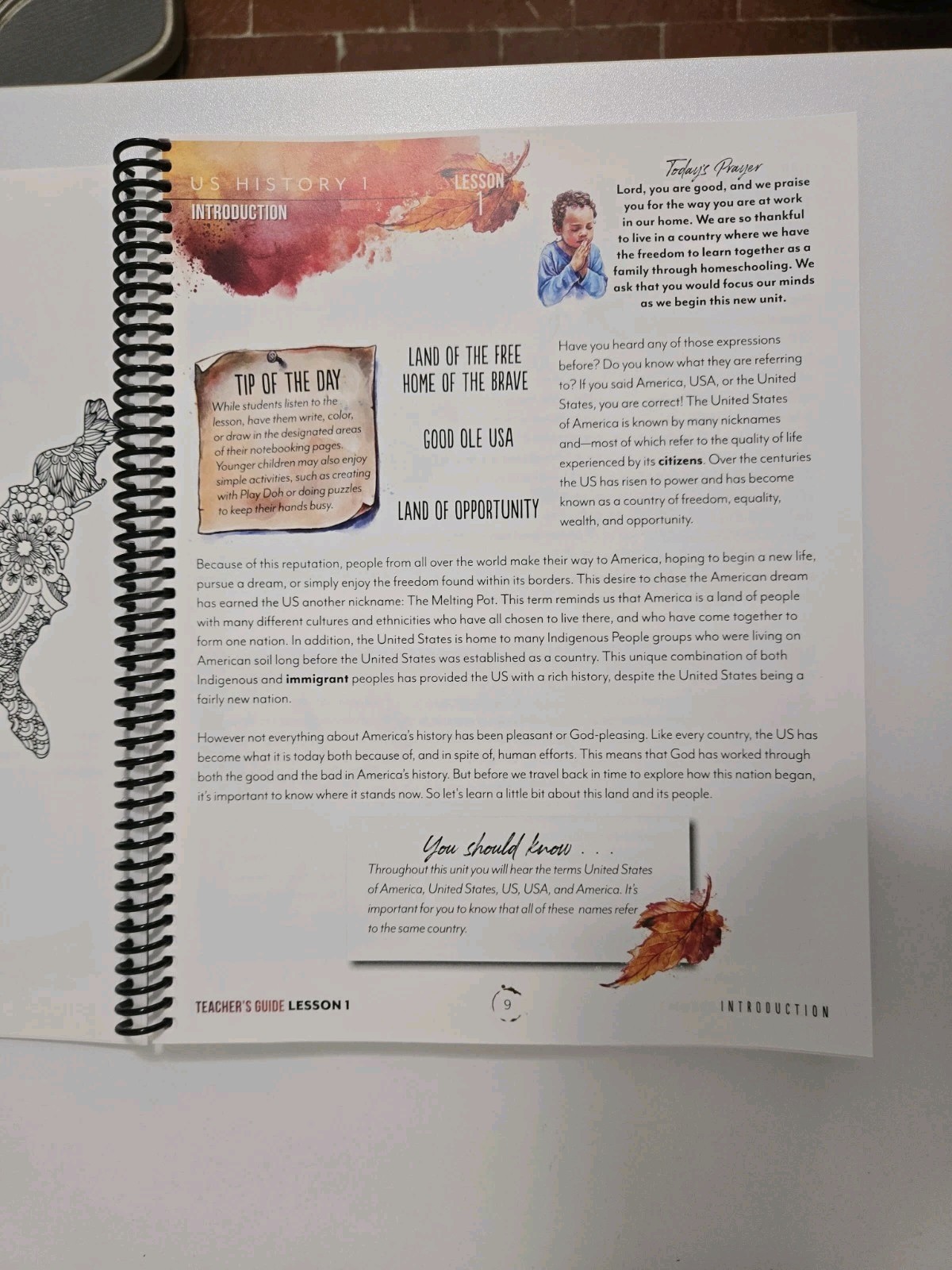 Gather Round Homeschool – US History 1 – A New World – Teacher’s Guide