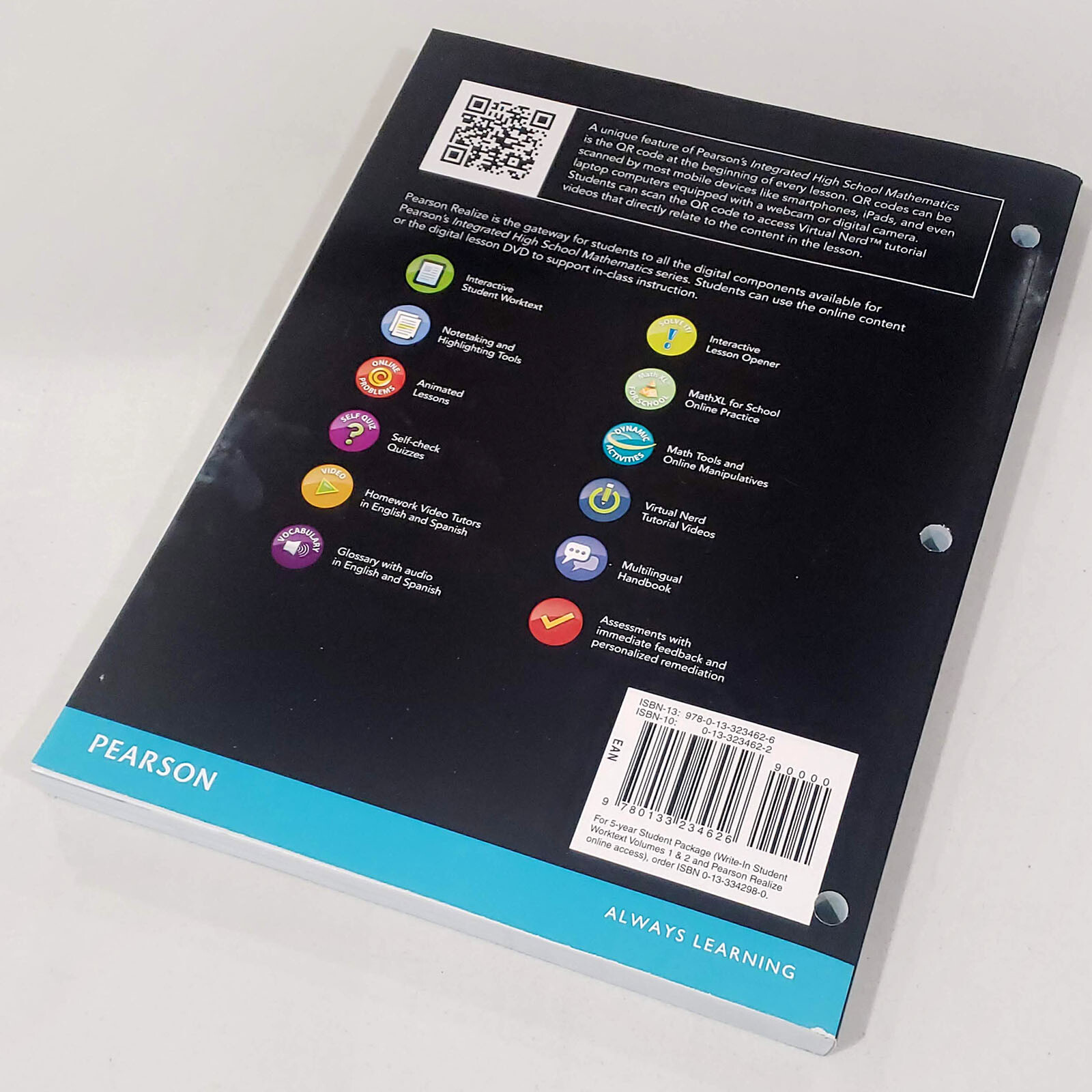 New Mathematics 1 Common Core Volume 2 Book Pearson High School Math