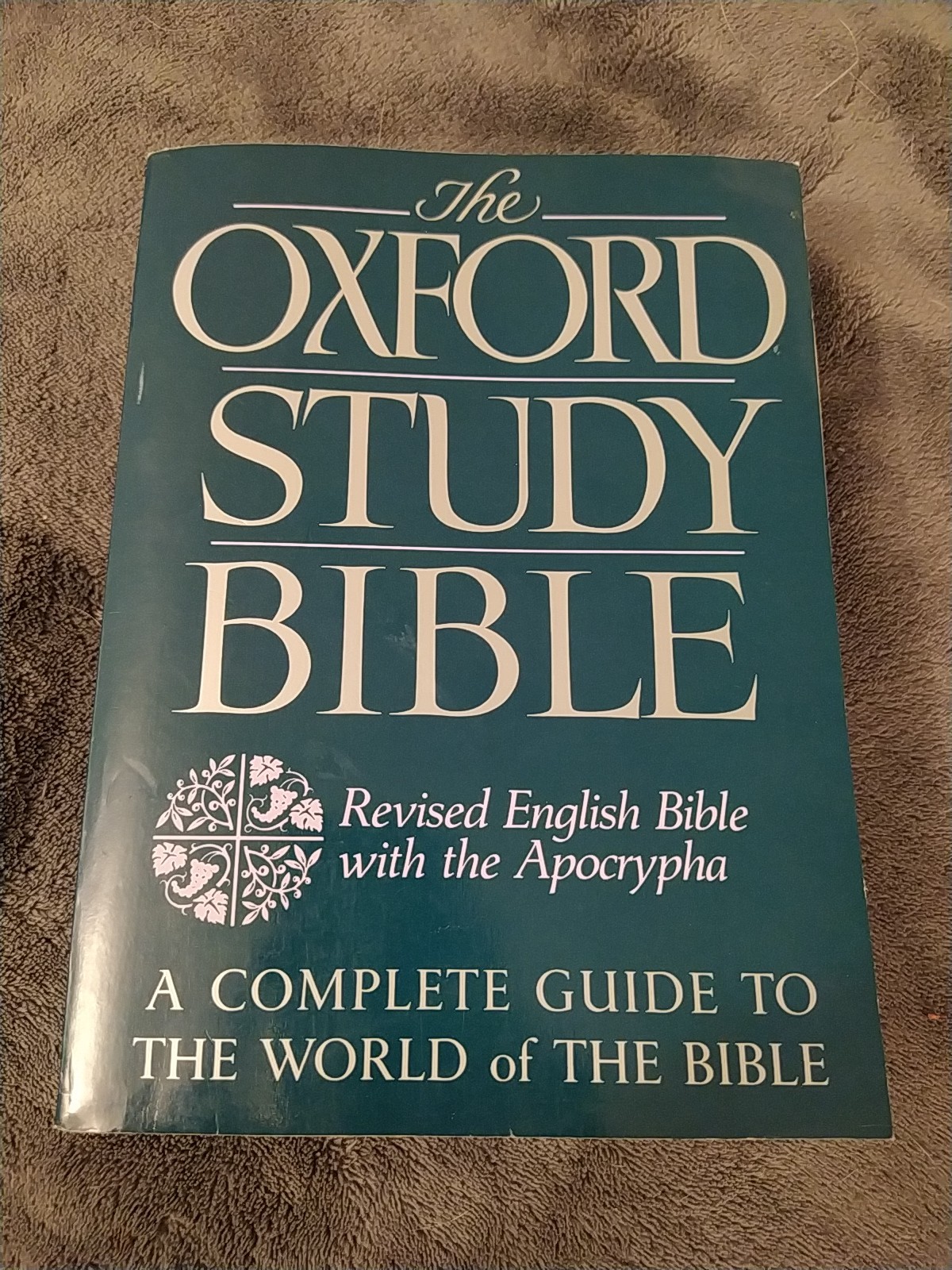 Oxford Study Bible: Revised English Bible w/Apocrypha 1992 Paperback