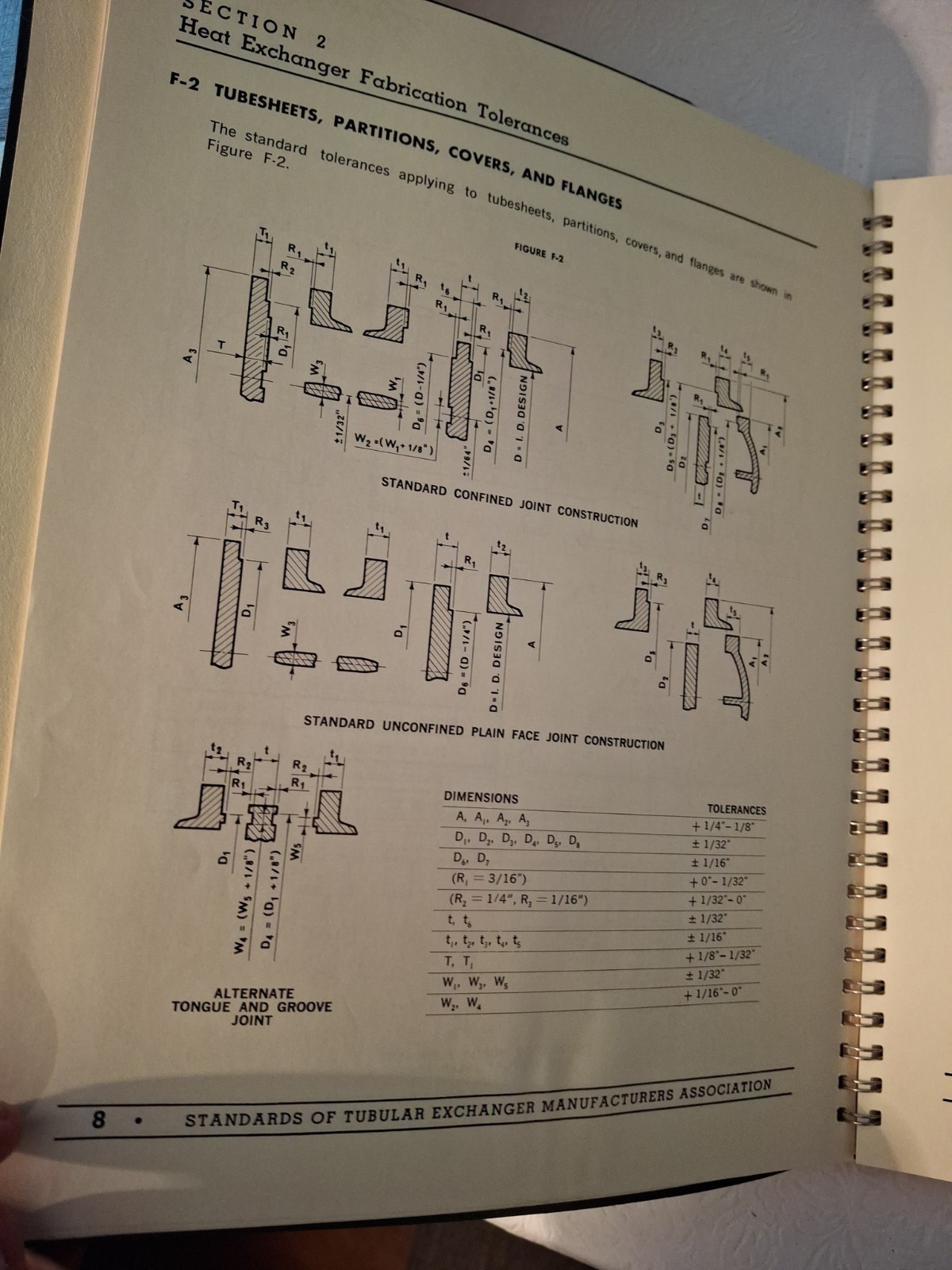 Standards Of Tubular Exchanger Manufacturers Association, 5th Ed. 3rd Ptg. 1972