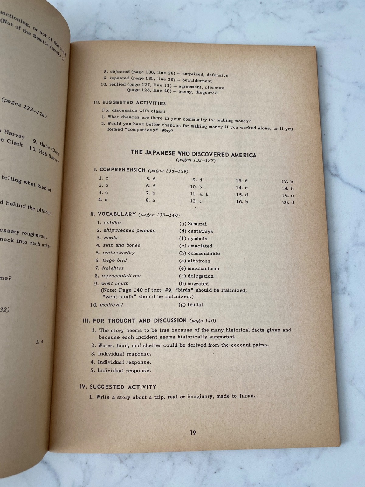 1962 Teacher’s Manual & Answer Book Let’s Read ~ Books 1 & 2 ~ 3rd Series