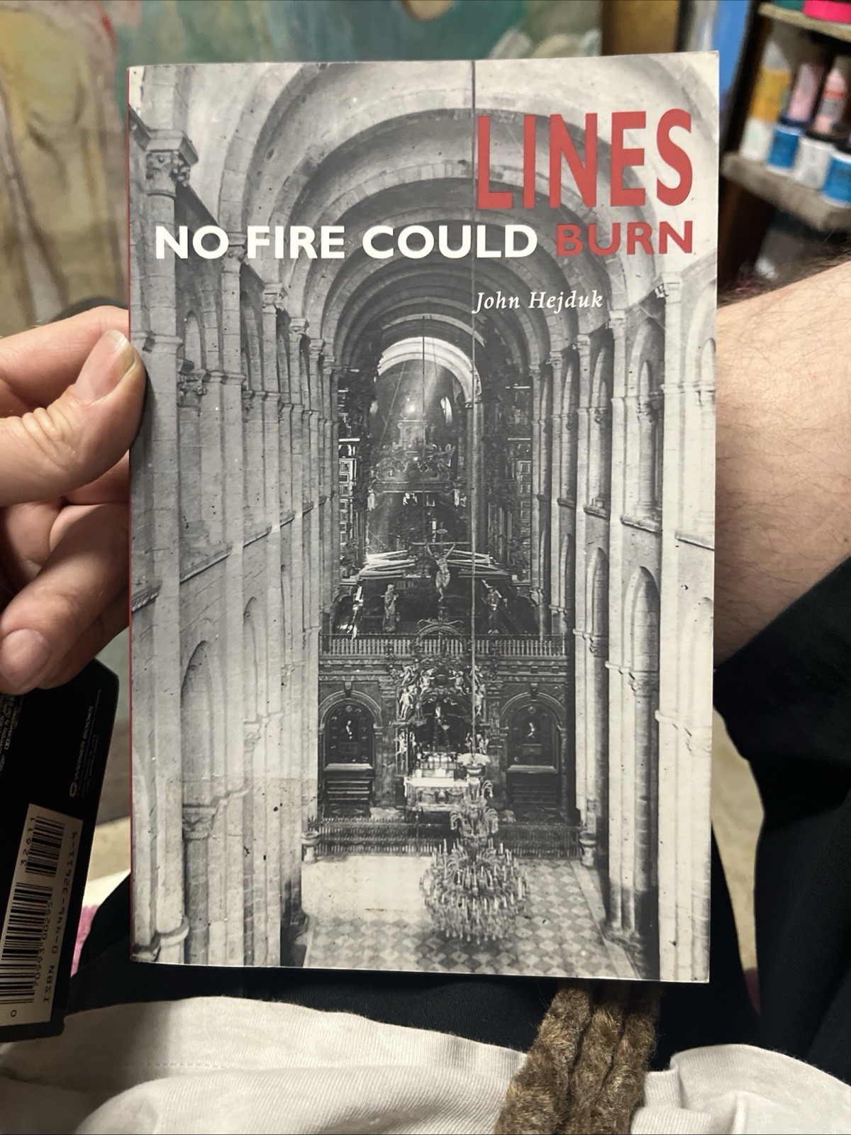 Lines: No Fire Could Burn – paperback Hejduk, John