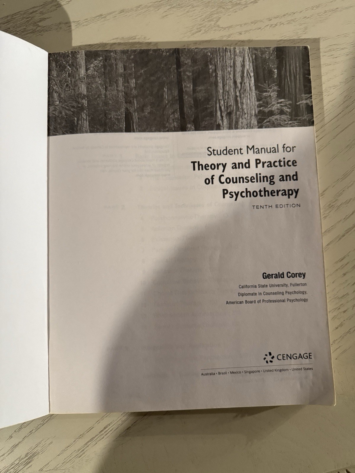 Theory and Practice of Counseling and Psychotherapy, Updated