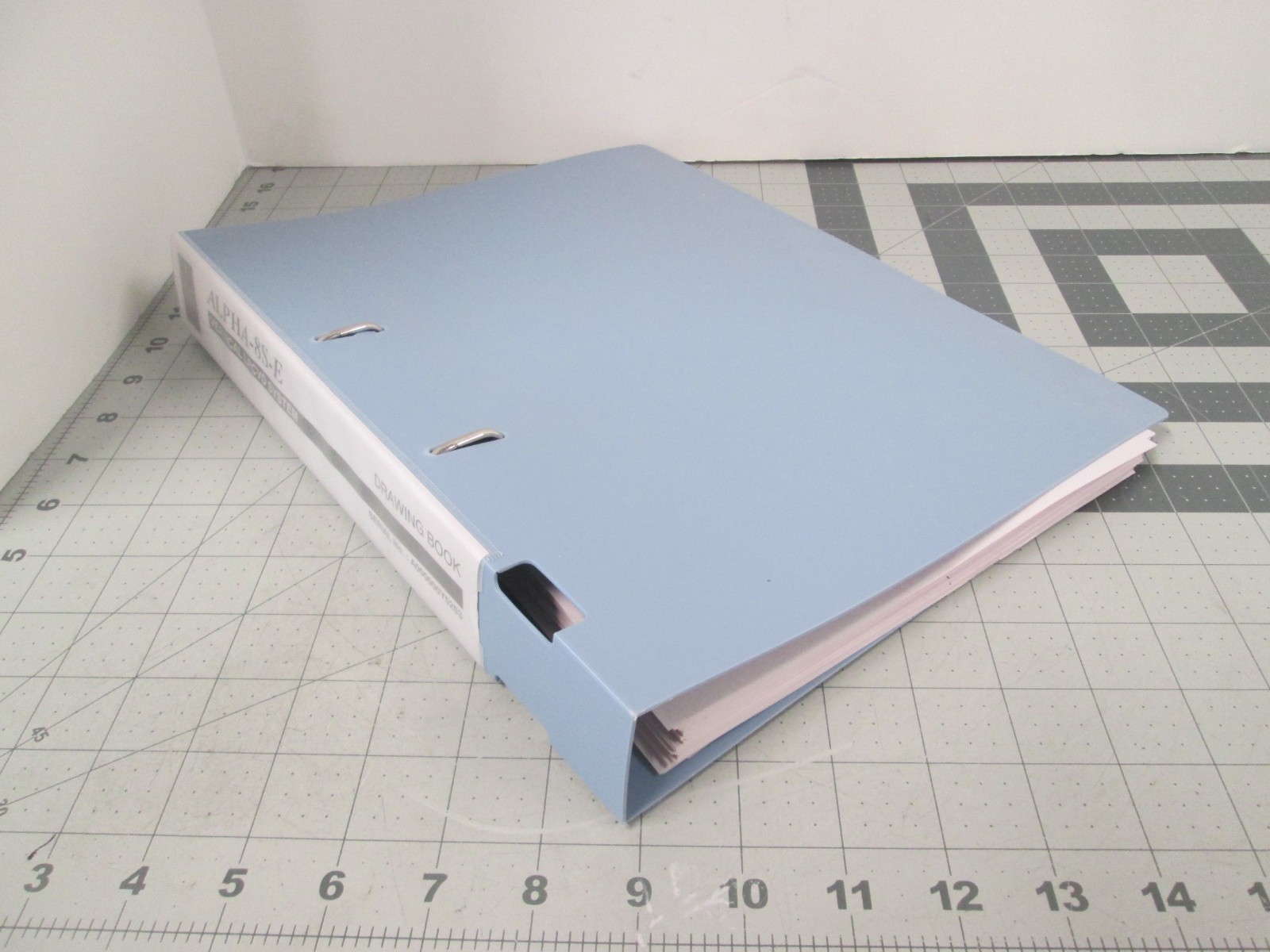 TEL Tokyo, ALPHA-8S, Drawing Book, REV 1.0, 2197-511330-21, Used
