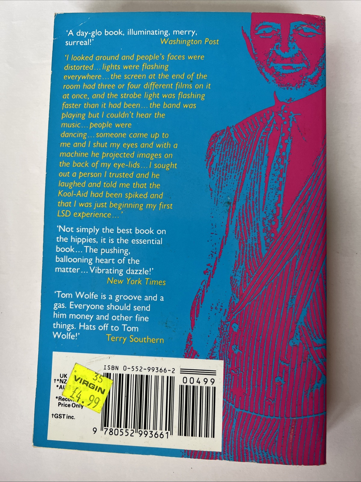 The Electric Kool-Aid Acid Test, Paperback, Tom Wolfe, Black Swan (L183)