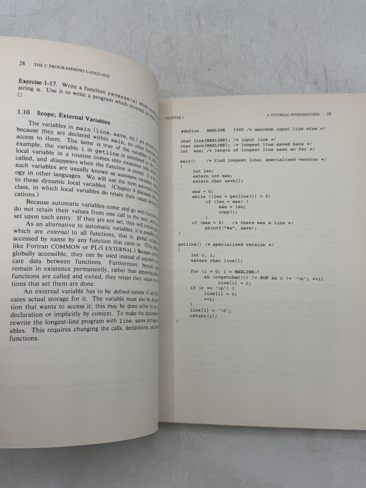 The C Programming Language by Kernighan & Ritchie 1978 Paperback Textbook Bell