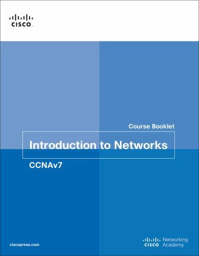 Introduction to Networks v6 Course Booklet (Course Booklets) by