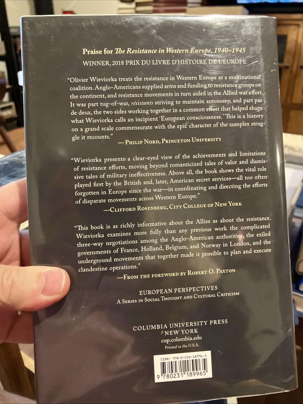 The Resistance in Western Europe 1…, Todd, Jane Mari