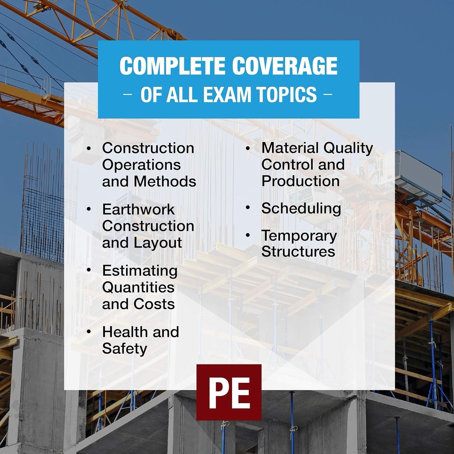 Six-Minute Solutions for Civil PE Exam: Construction Depth Problems