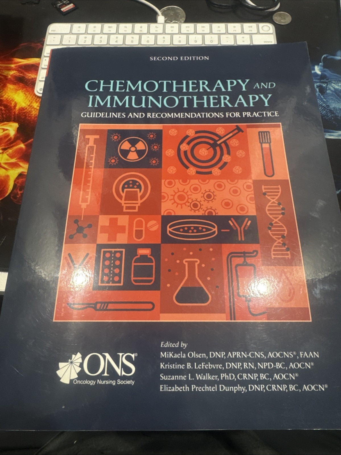 Chemotherapy and Immunotherapy – Paperback, by Olsen MiKaela; Olsen -New