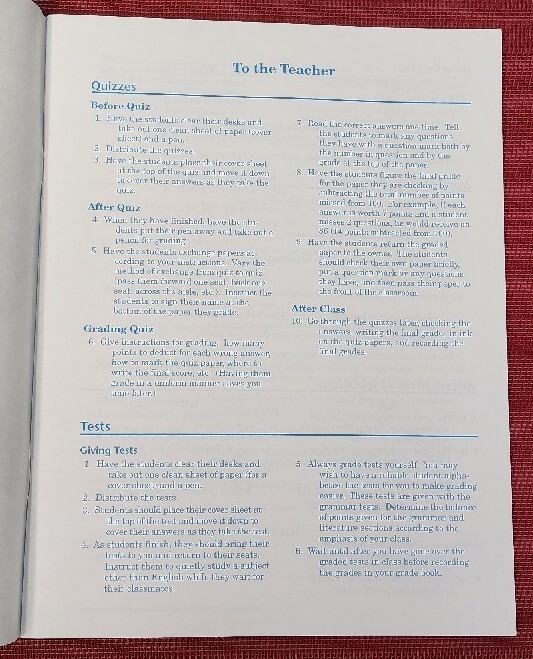 A Beka Book AMERICAN LITERATURE Teacher Test Key 443206006 pb