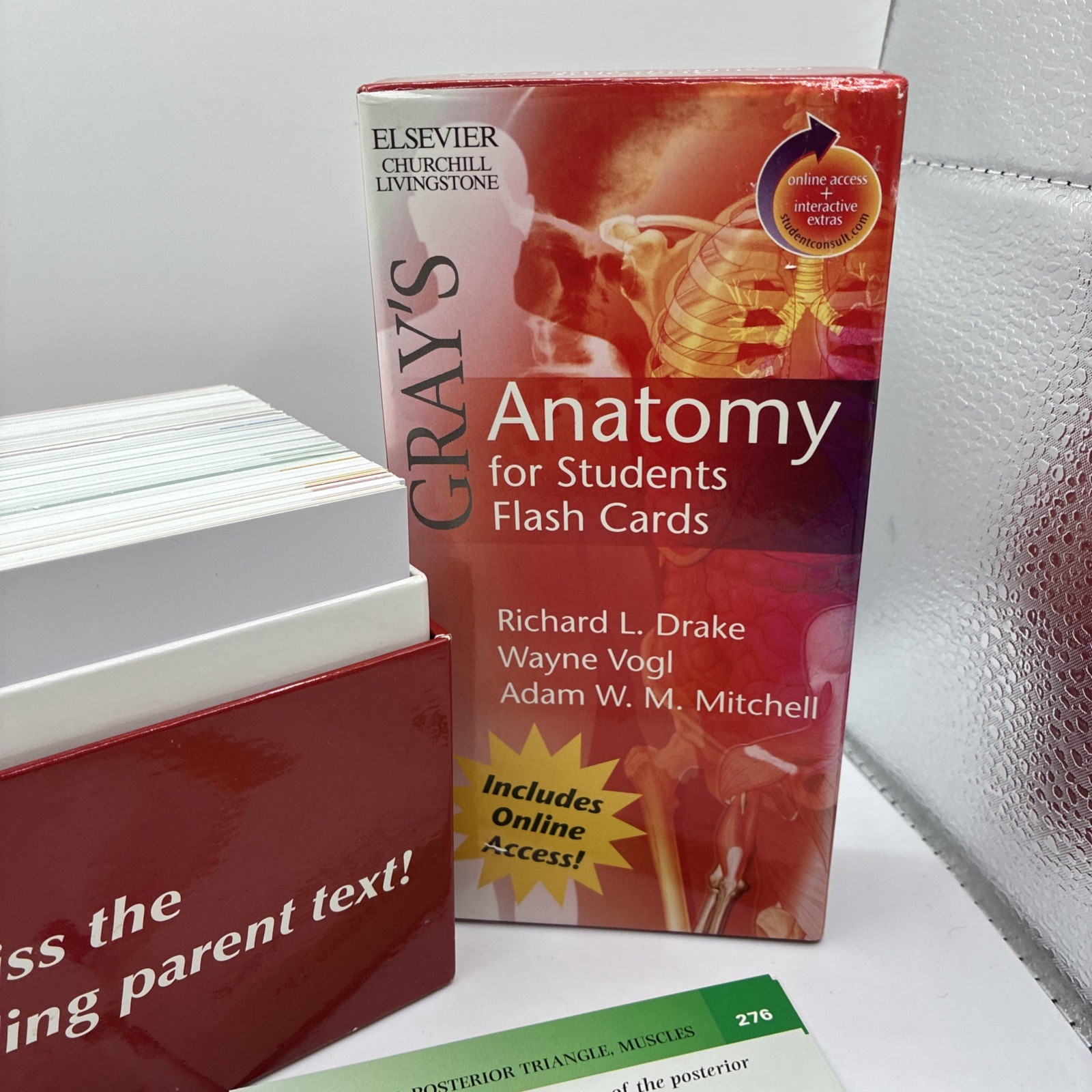 Gray’s Anatomy Flash Cards Excellent Condition Very Informative Great For Study