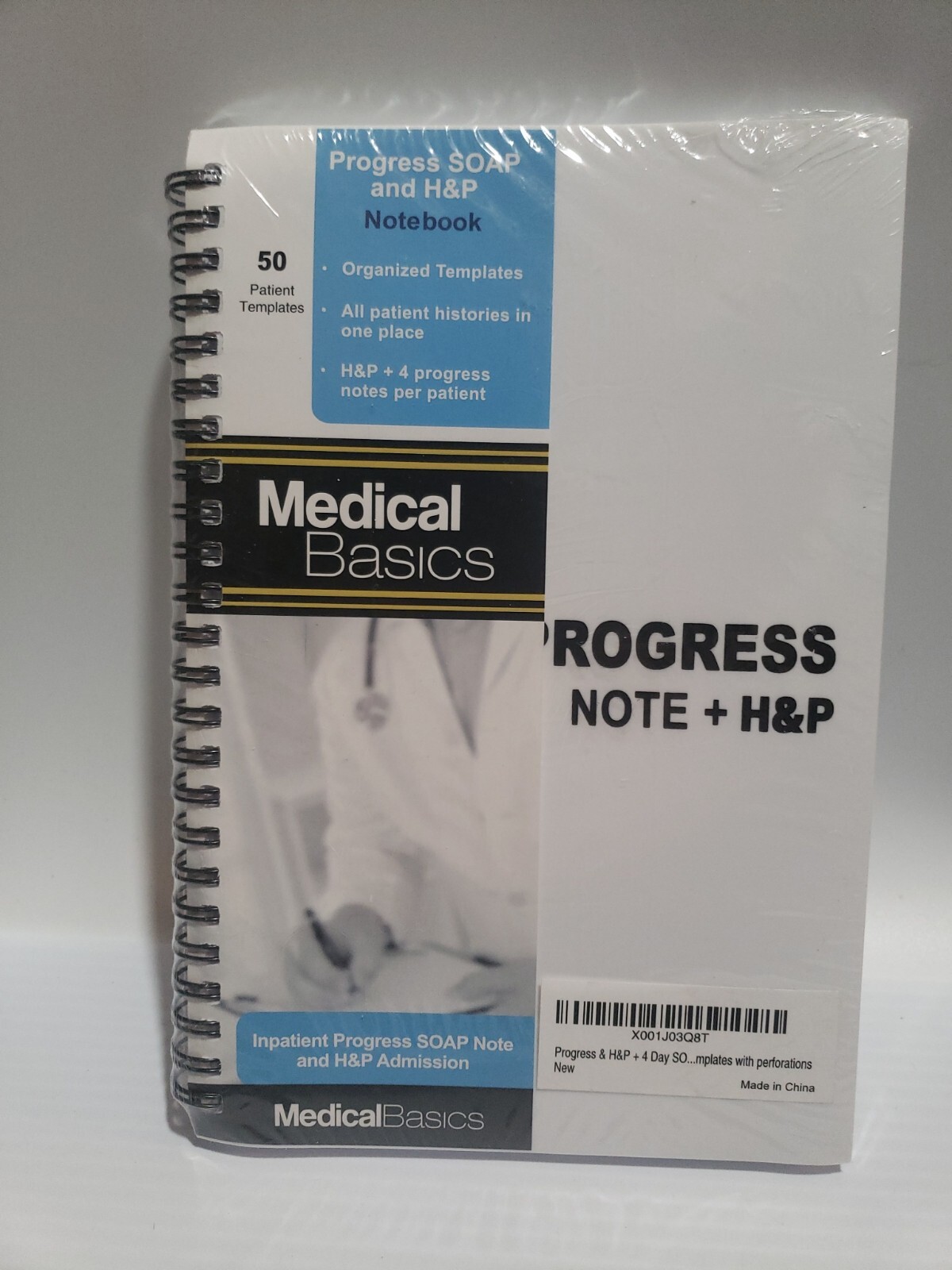 Medical Basics Progress SOAP and H&P Notebook