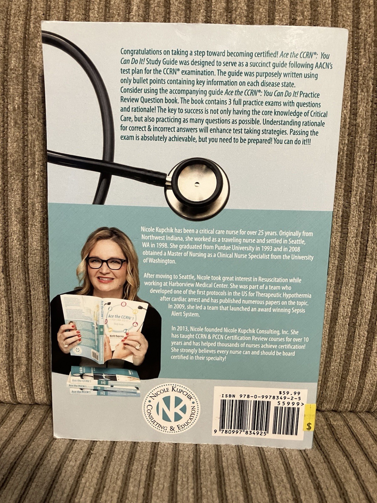 Ace The CCRN Study Guide You Can Do It By Nicole Kupchik 2020 PB Book