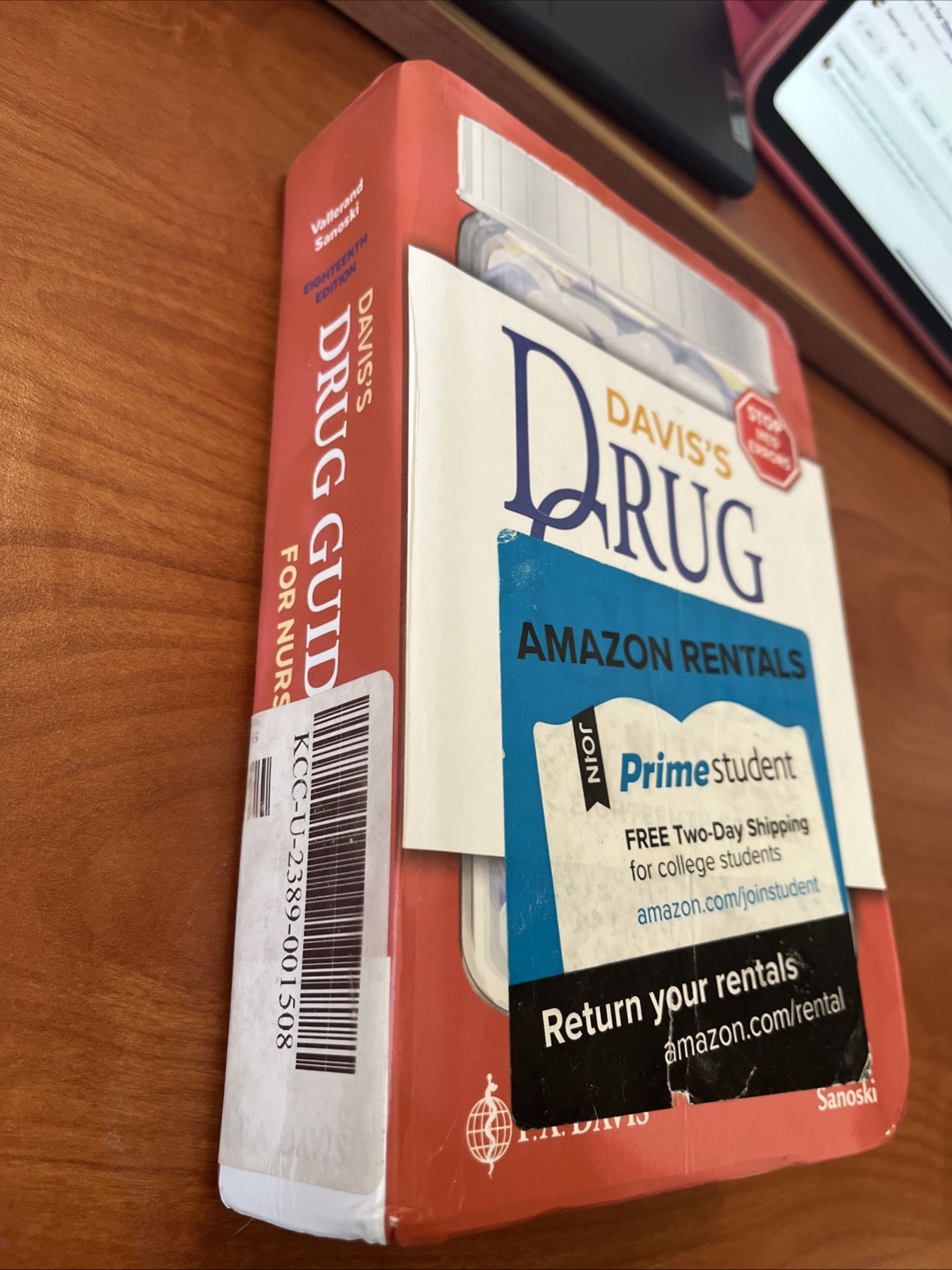 Davis’s Drug Guide for Nurses Paperback FA Davis 18th Edition