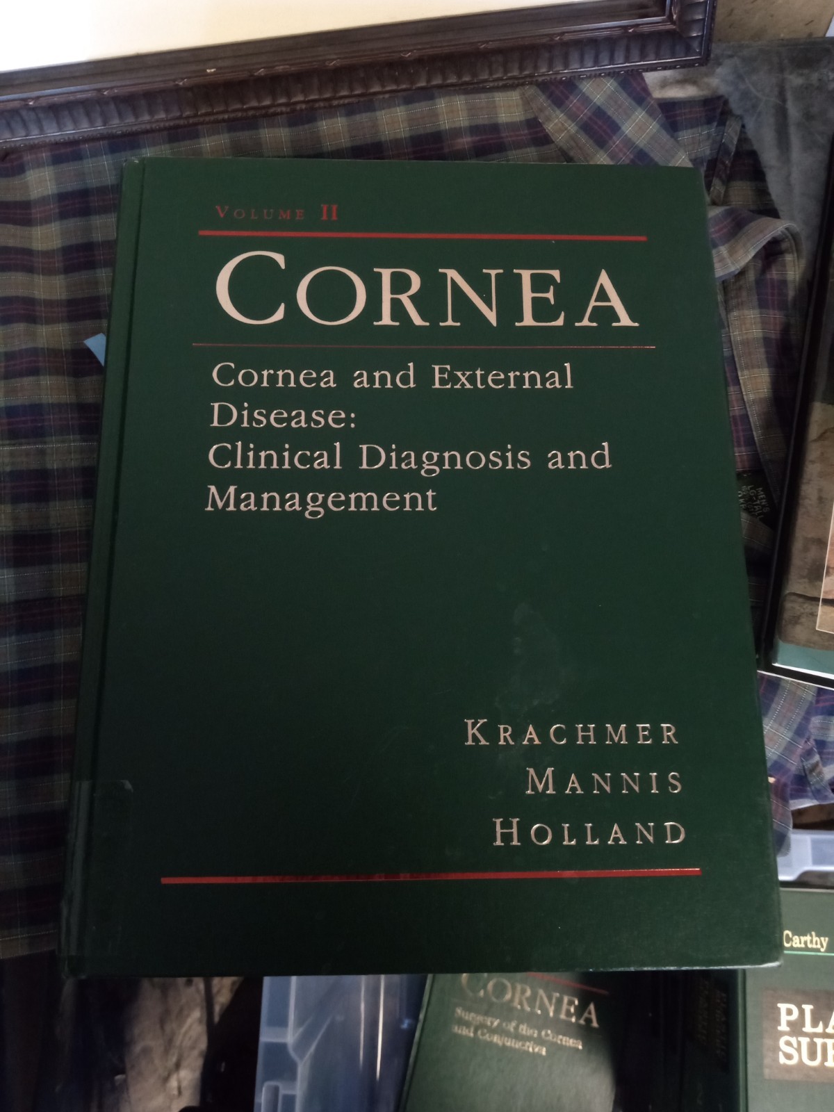 Cornea 3 Volume Set (Hardcover) Krachmer Md Holland Md