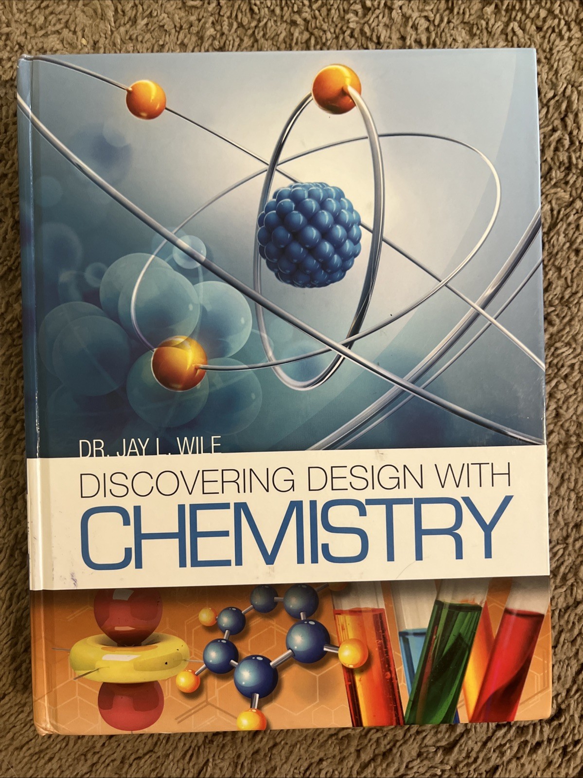 Discovering Design with Chemistry – Hard Cover Text PLUS Experiments Lab Kit!
