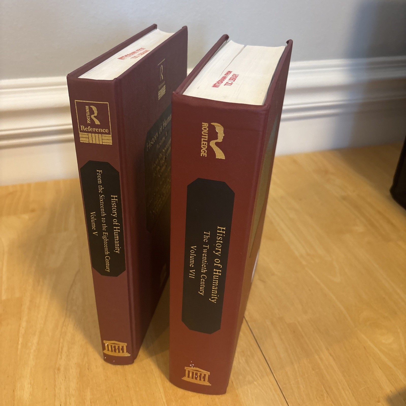 History of Humanity: Volume V And VII Ex Library 16th Century To Present