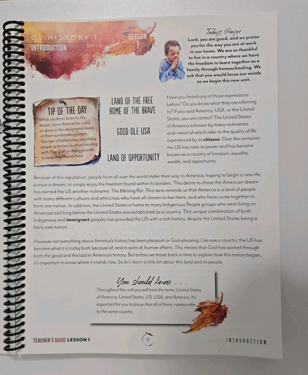Gather Round Homeschool – US History 1 – A New World – Teacher’s Guide
