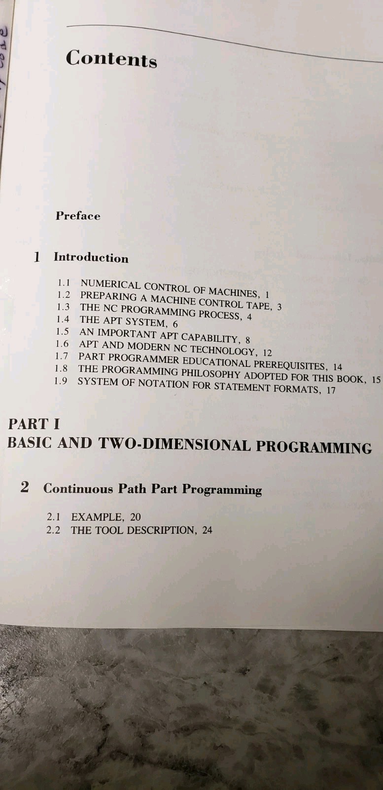 Numerical Control Programming in APT Irvin H Kral HC 1986 Prentice Hall
