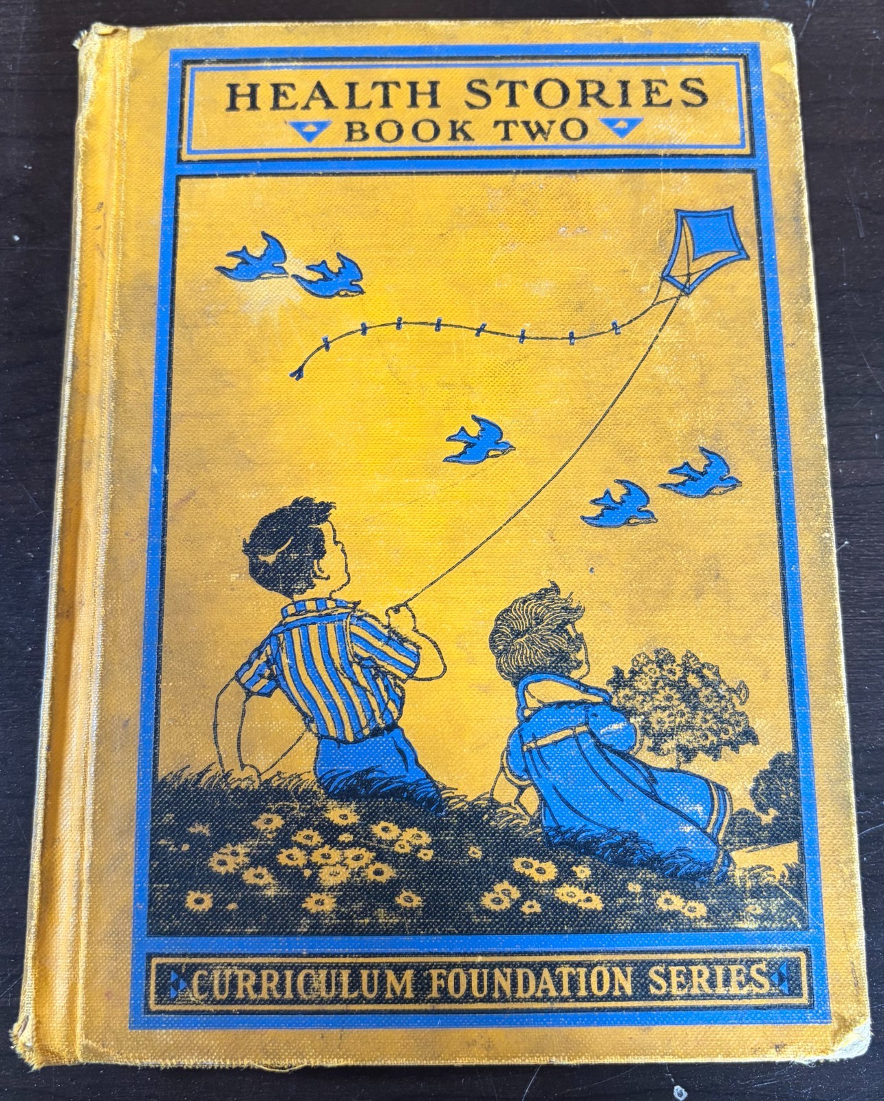 Vtg 2 Curriculum Foundation Series: Basic Readers (1936) Health Stories (1934)