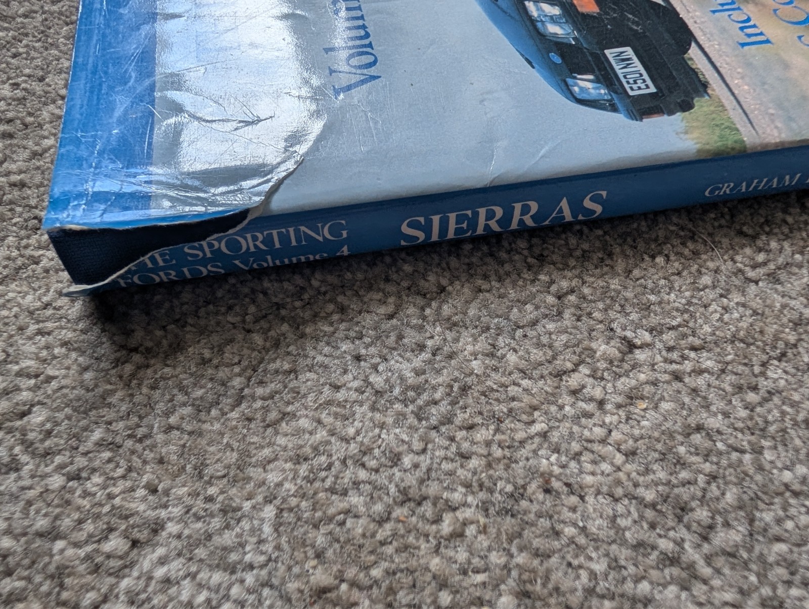 The Sporting Fords Vol.4 : SIERRAS – Graham Robson Hardback 1990 – FREE P&P