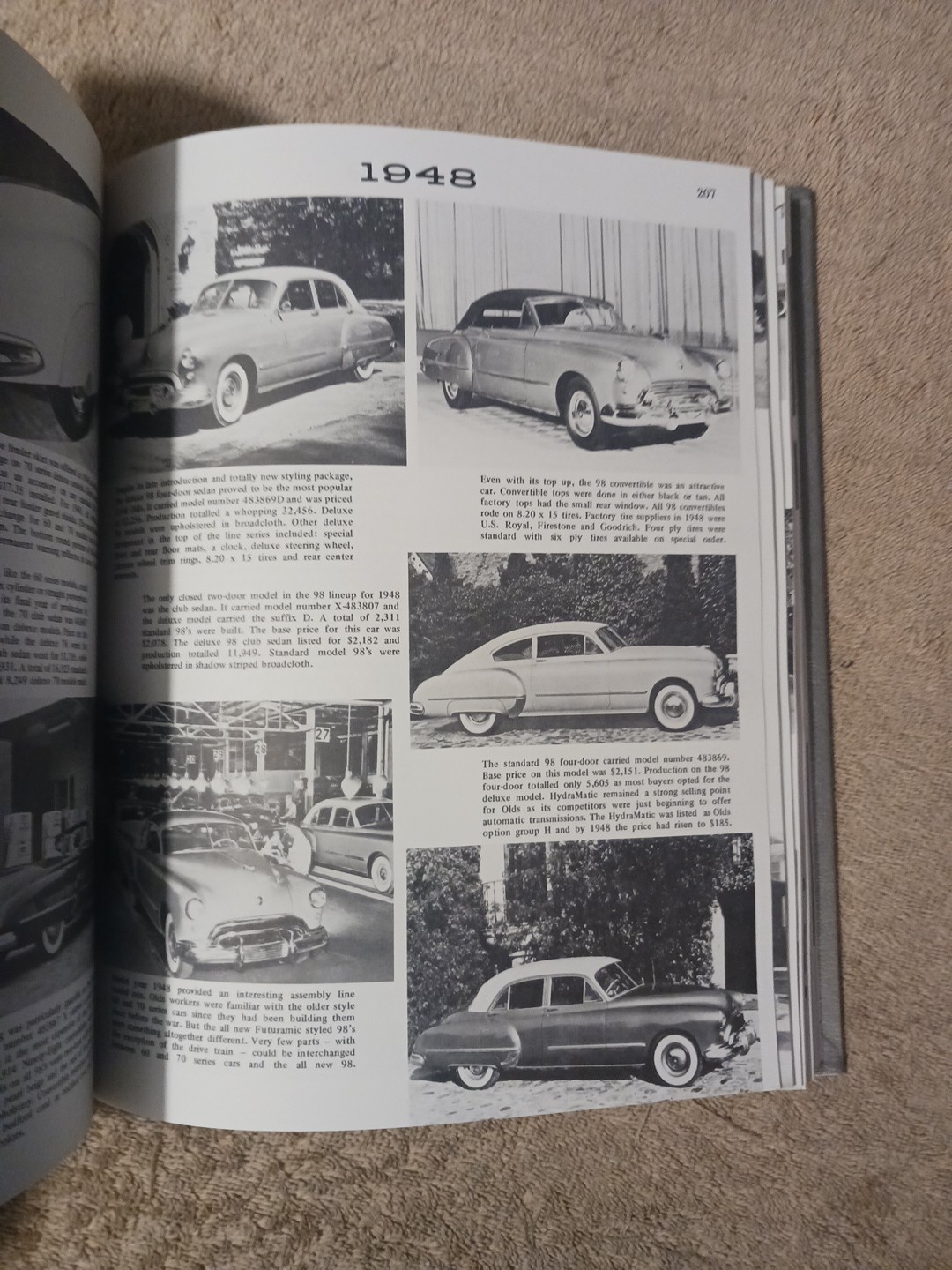 The Cars of Oldsmobile – Dennis Casteele – Crestline 1992 Hardcover Auto History