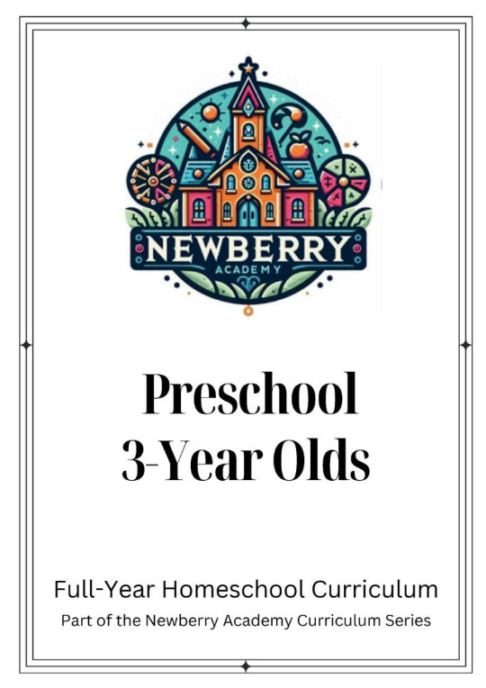 Preschool for 3-year-olds Workbook: 30 weeks complete lesson plans Homeschool