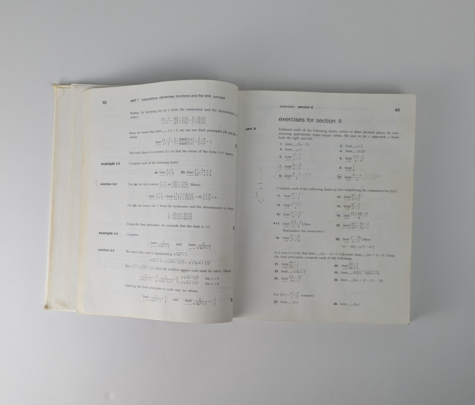 Mathematics for the Biosciences Hardcover Book Michael R. Cullen 1983 Pages 712