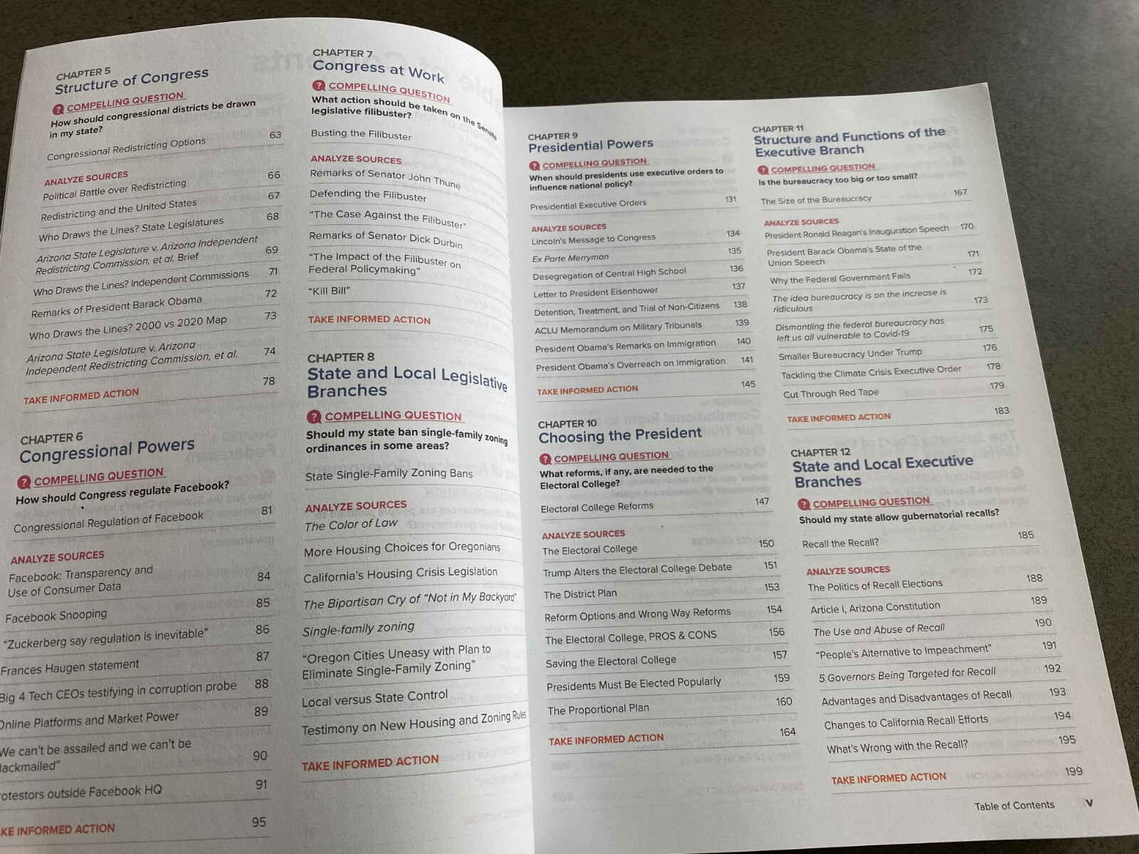 United States Government & Civics, Inquiry Journal by McGraw Hill 9780077000004