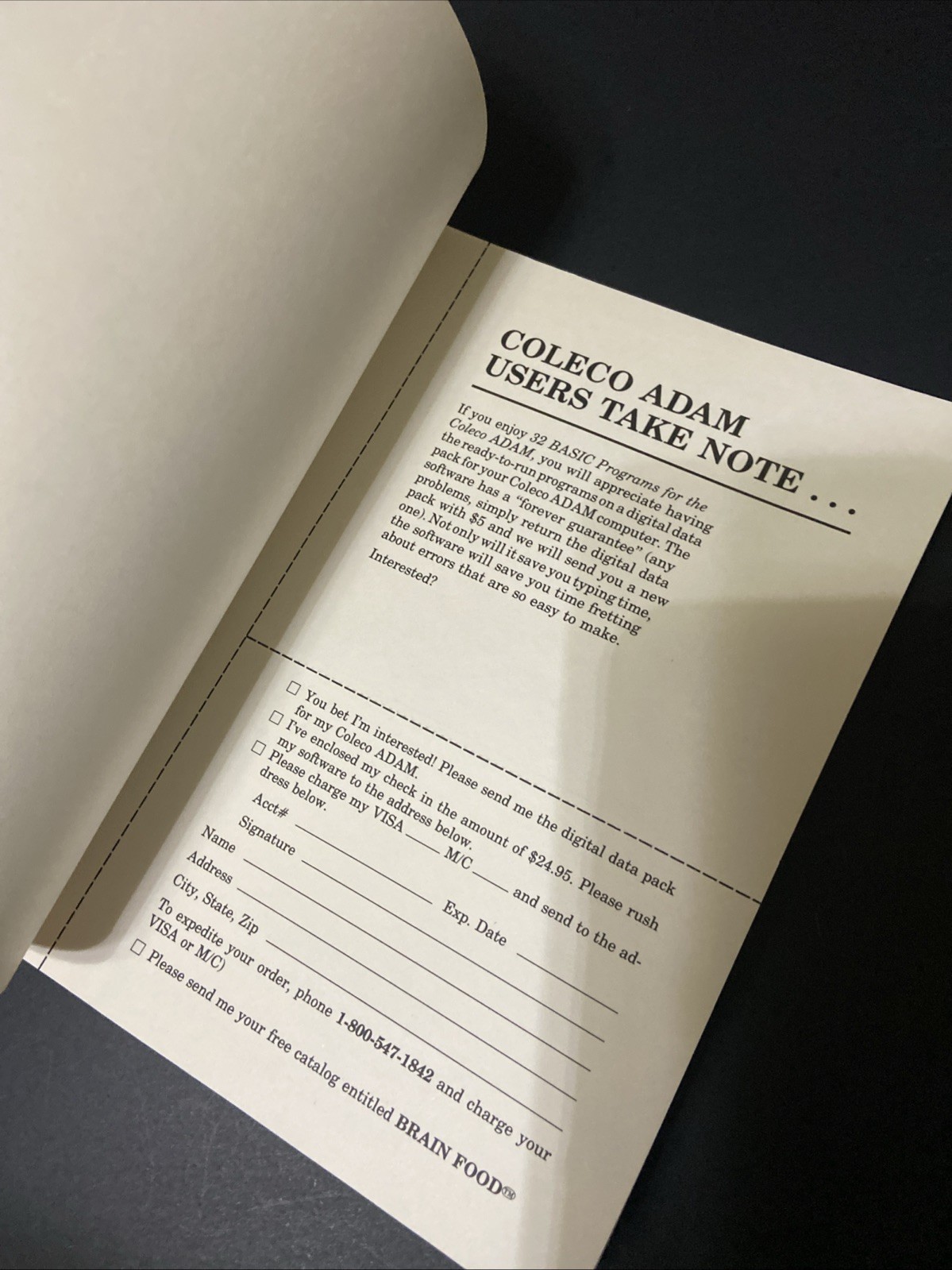 32 BASIC Programs For The Coleco Adam, Rugg/Feldman, 1984