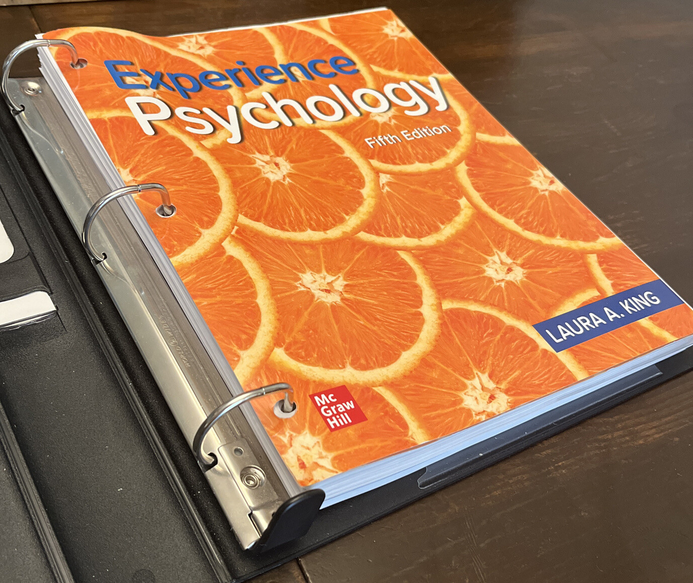 Loose Leaf Experience Psychology by Laura A. King (2021, Ringbound)