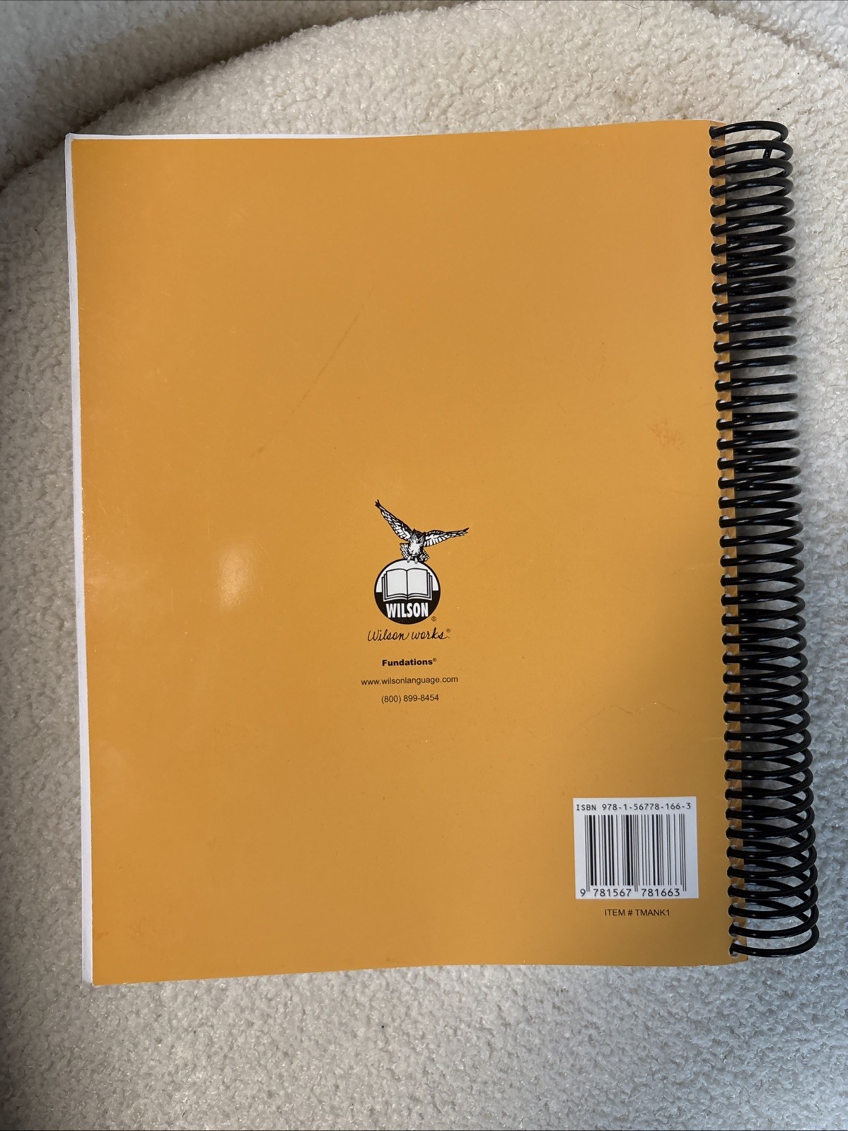 Fundations Teacher’s Manual K-1, by Barbara A. Wilson 2006 spiral bound