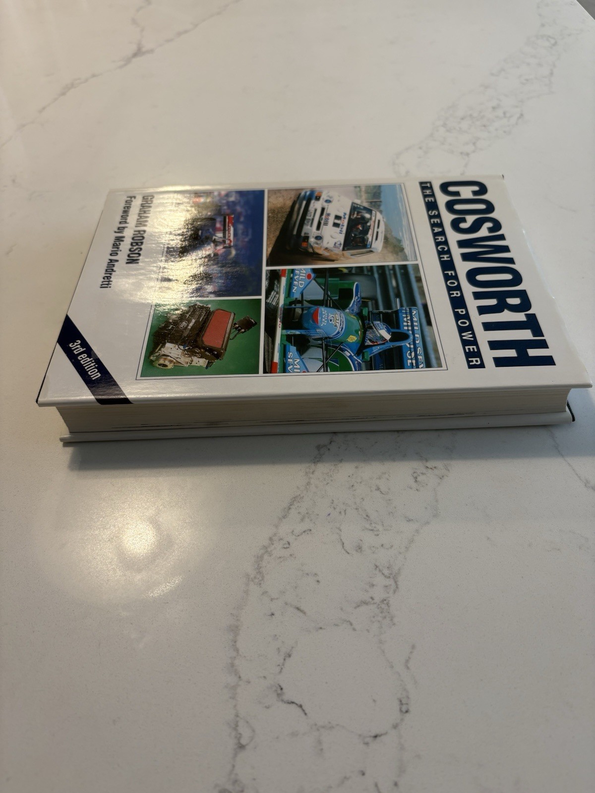 Cosworth, The Search For Power (3rd Edition), Graham Robson – Hardback book