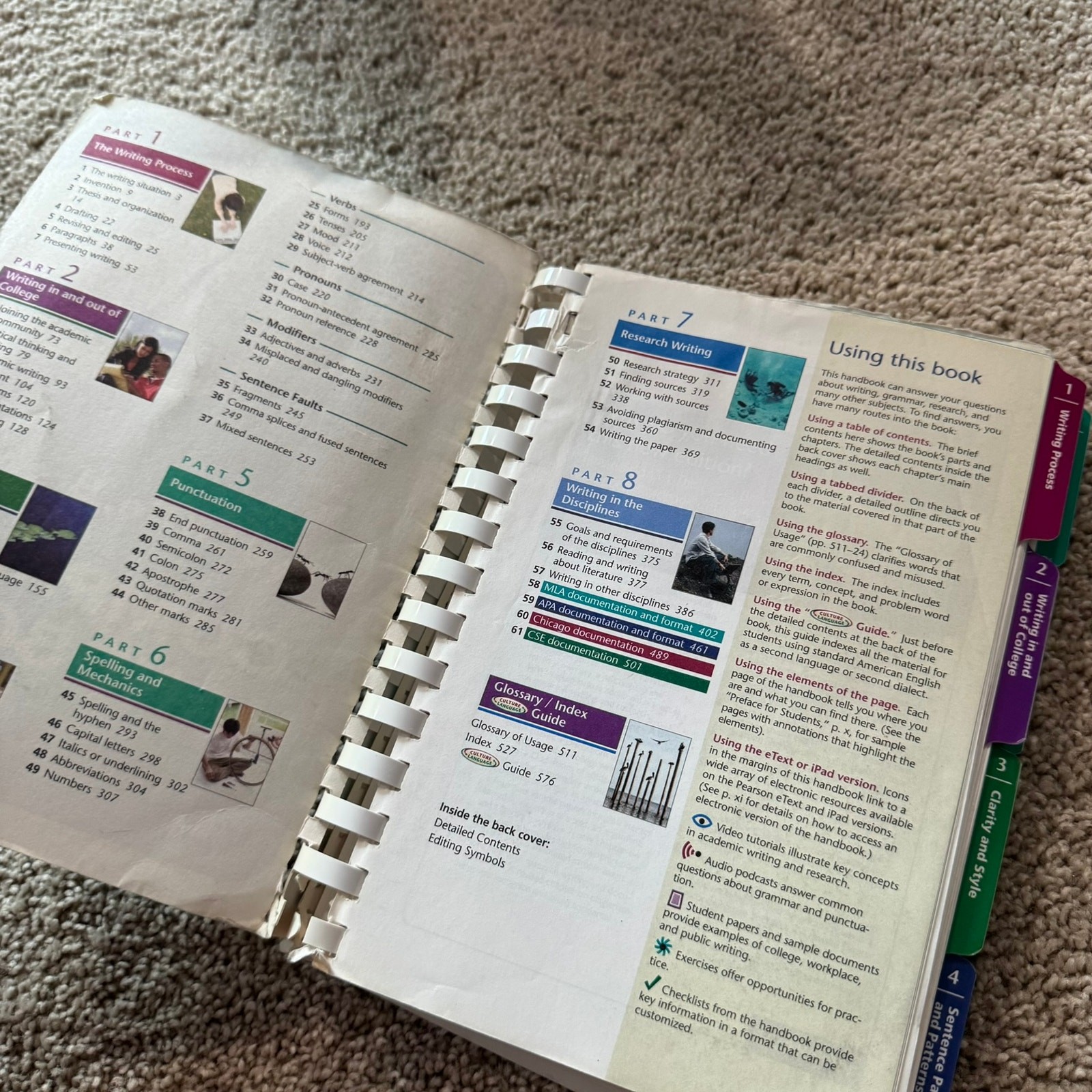 Pearson The Little, Brown Compact Handbook by Jane E. Aaron Writing 8th Edition