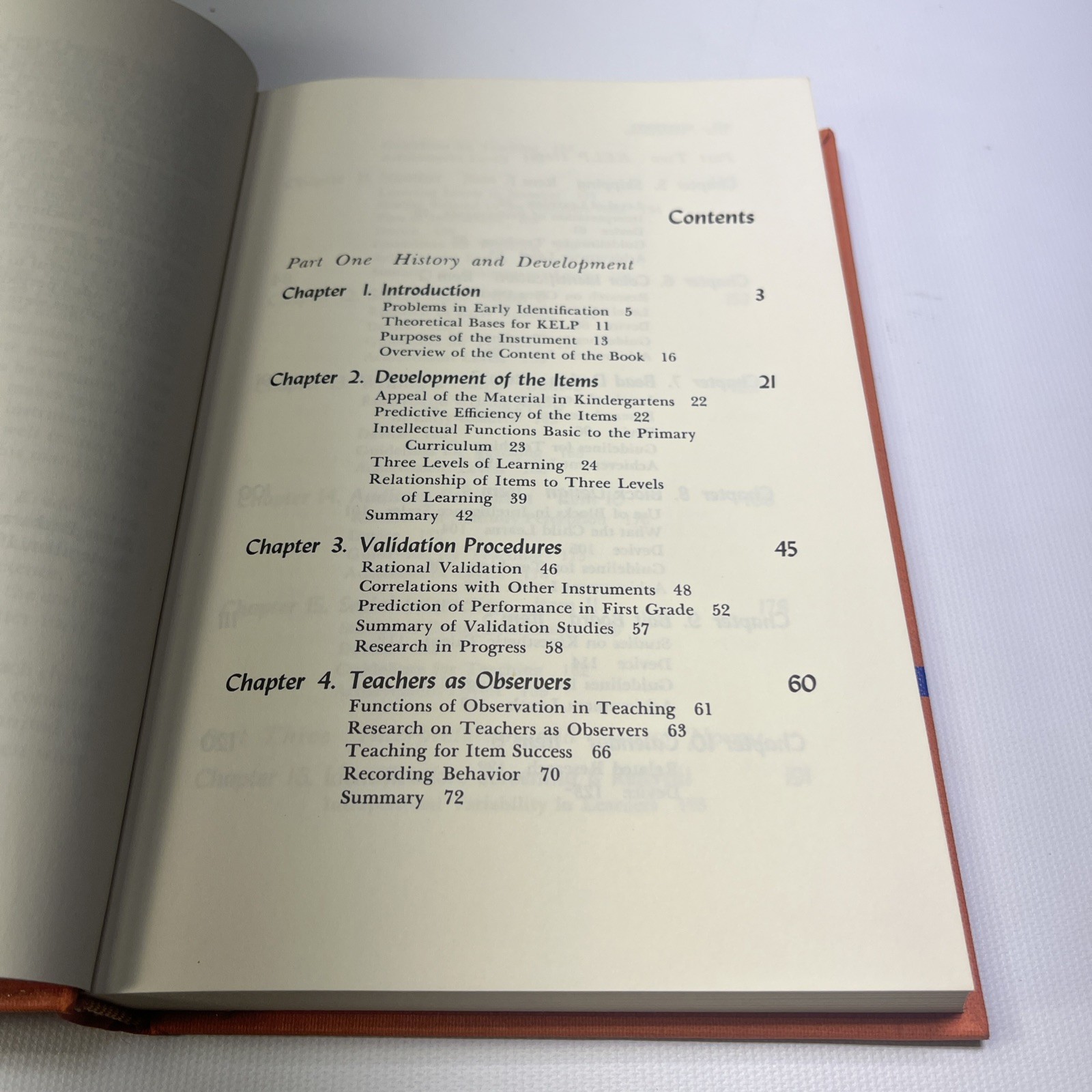 KINDERGARTEN EVALUATION OF LEARNING POTENTIAL KELP 1965 Wilson Robeck McGraw Hil