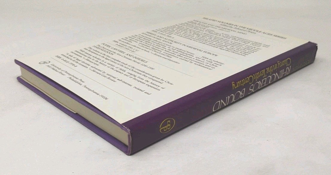Rhinoceros Bound Cluny in the Tenth Century Rosenwein 1982 ISBN 0812278305