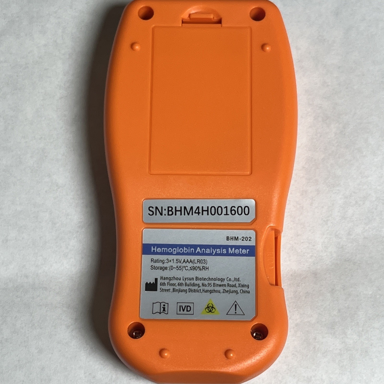 HOMEDSUN HSBHM202 Siphon Method Hemoglobin Analyzer Fast HB Testing Kit