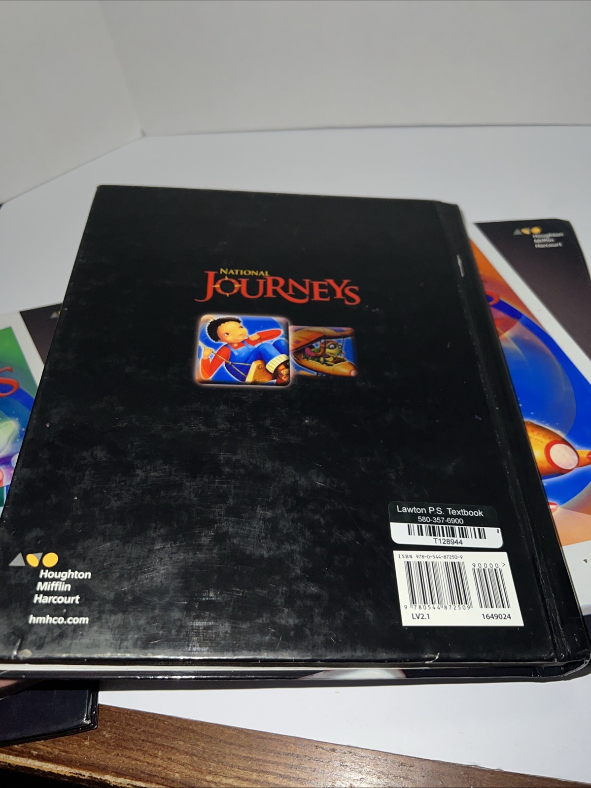 Houghton Mifflin Harcourt Journeys 1.5, 2.1, 2.2 – 2nd grade Reading Textbooks
