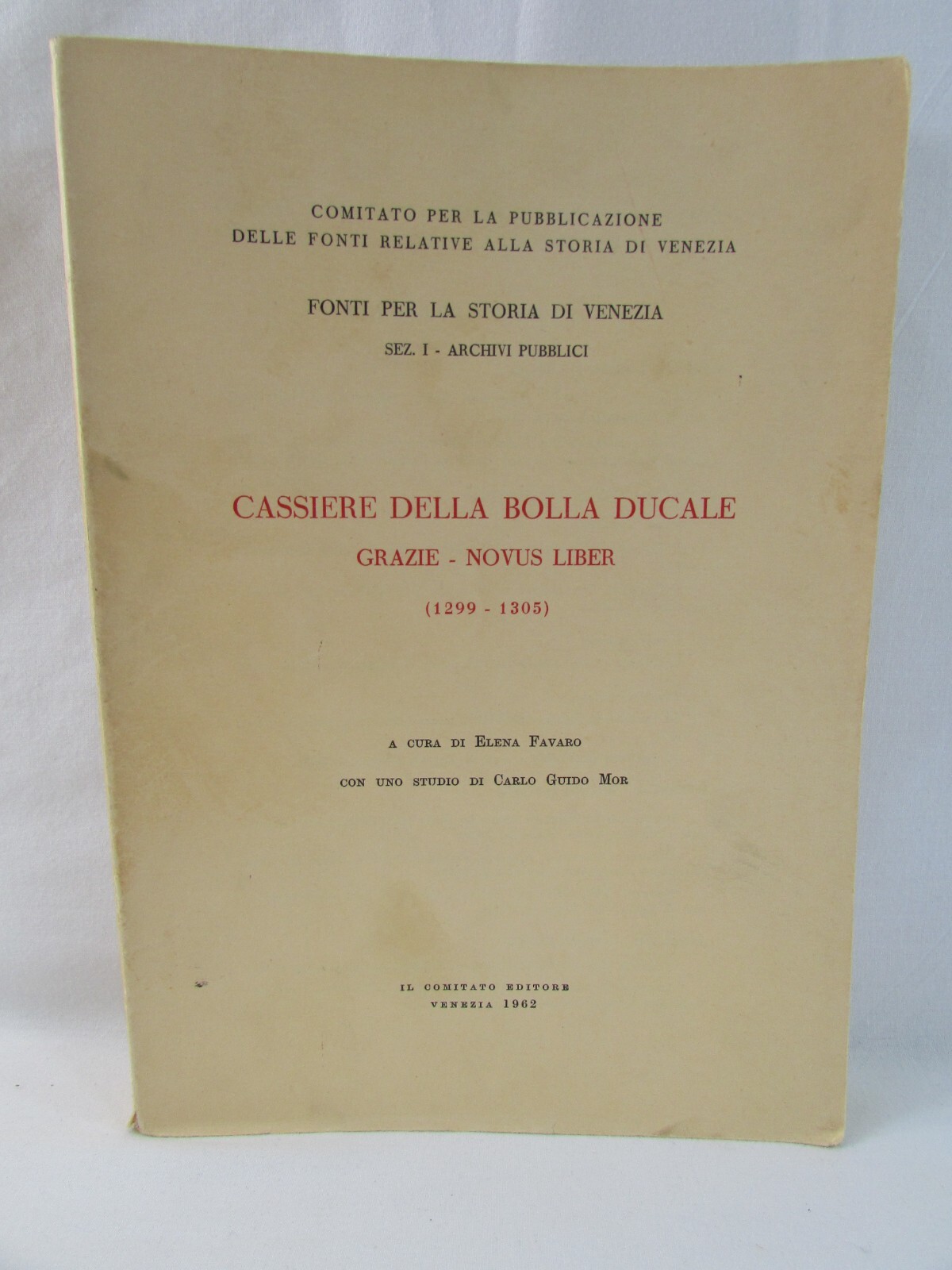 Lot Of 15 Vintage Books From SOURCES FOR THE HISTORY OF VENICE Rare 1957-1980