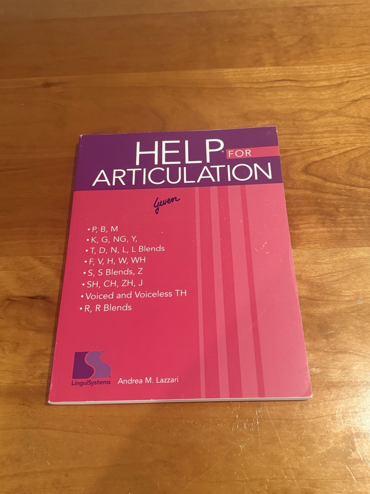 1998 Linguisystems HELP for ARTICULATION 1998 Vintage Exceptional condition