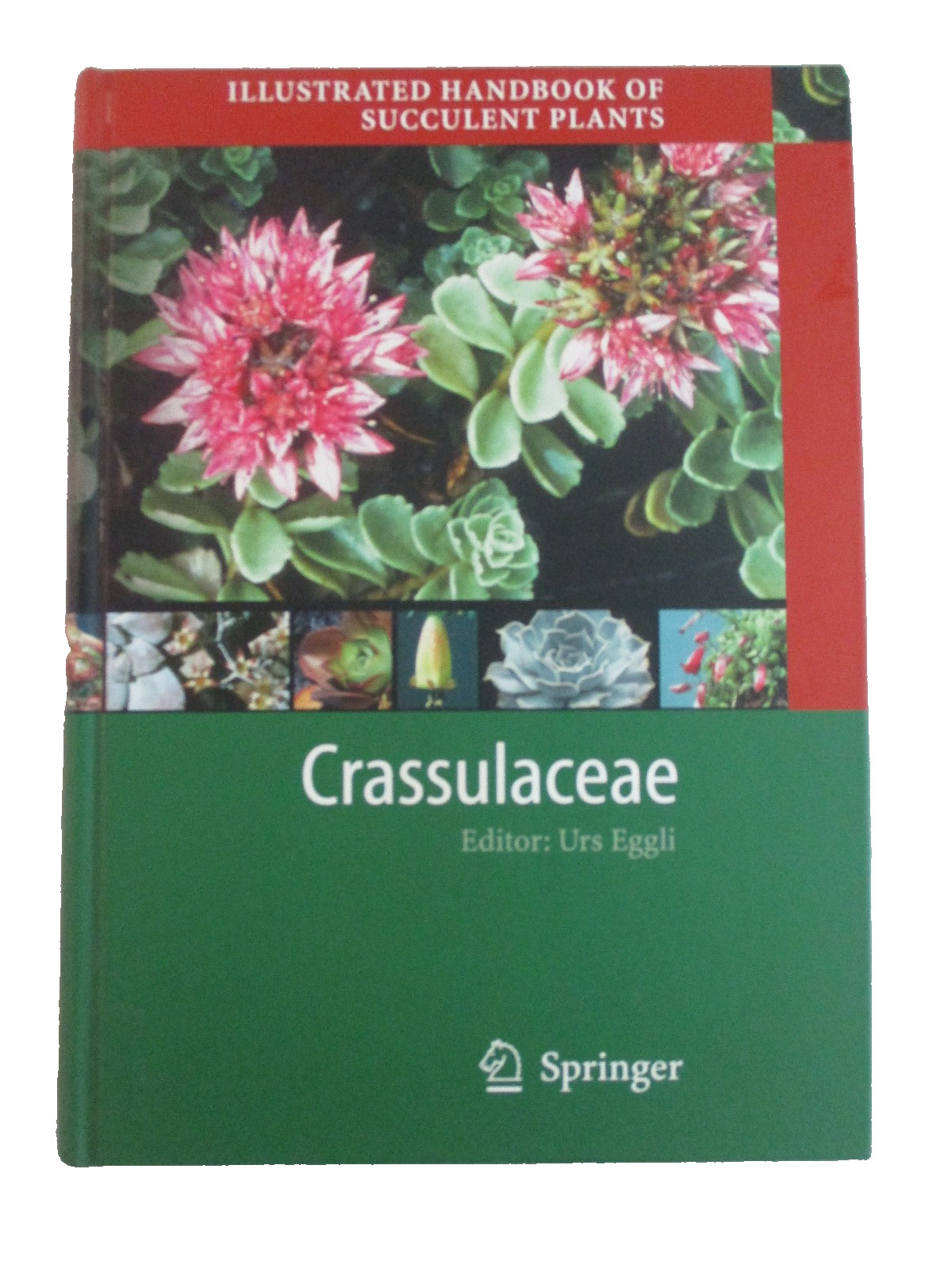 Illustrated Handbook of Succulent Plants: Crassulaceae ~ Editor Urs Eggli HC (G)
