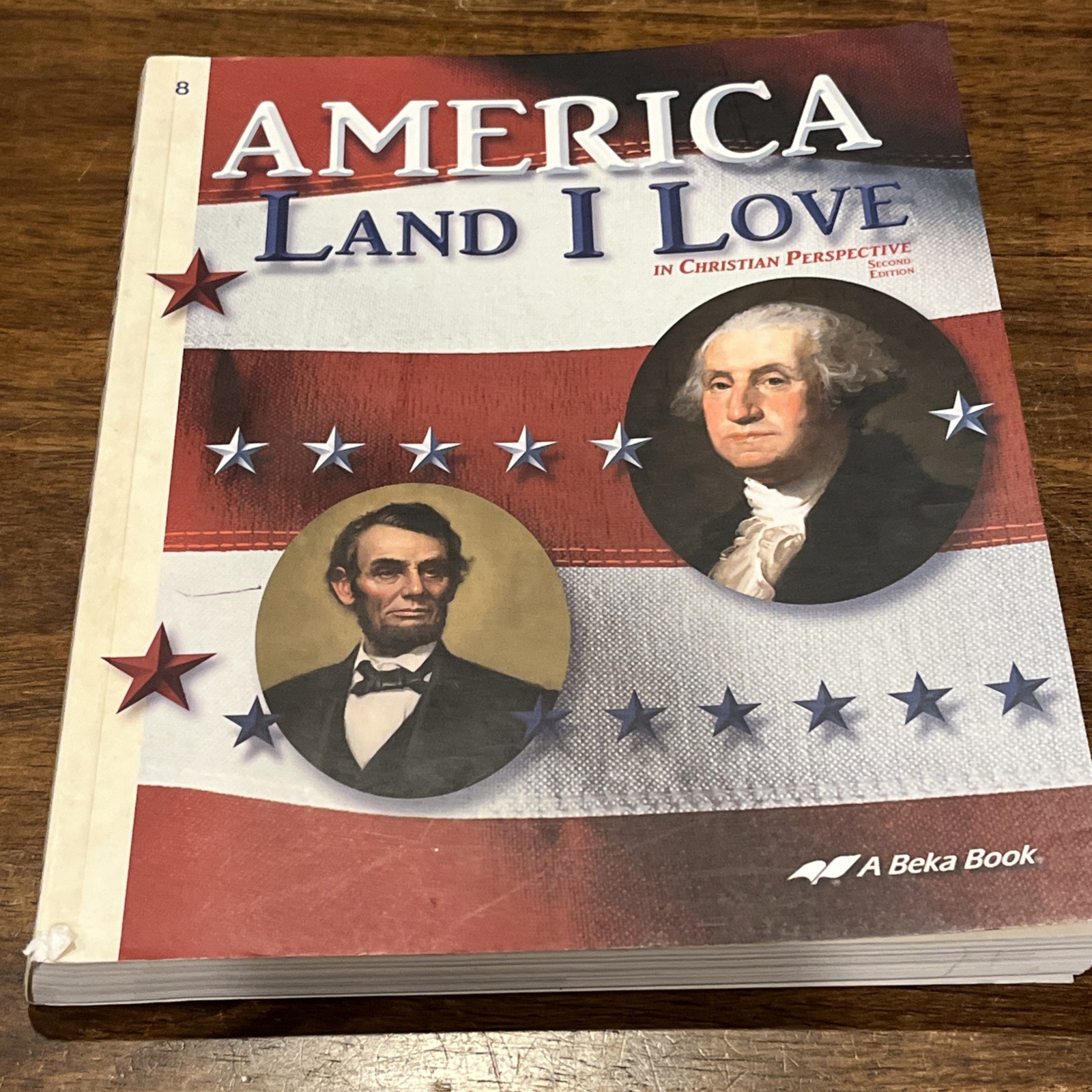 A Beka America 8 Land I Love Homeschool U.S. History Curriculum Book Set Abeka