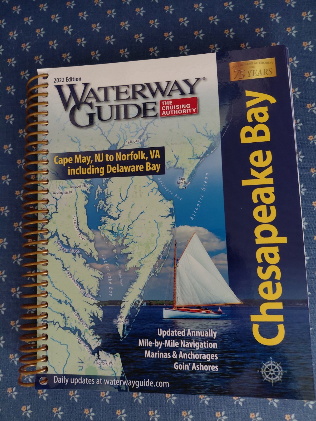 Waterway Guide Chesapeake Bay 2022 Paperback Maps Charts Sailing Boating